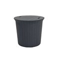 Rainbow Outdoor Bistro Boxed End Table-Anthracite RBO-BISTRO-ANT-ET